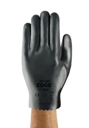Ansell Edge 40-105, Grey, Size 9 - 12 Each