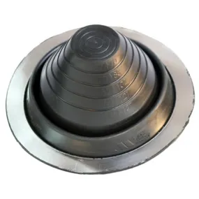 Aztec Washer Company, #RD401BE Universal Master Flash Round Flashing - (3 in. - 6 1/4 in.)