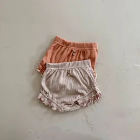 Baby BH Lettuce Edge Bloomers (3-18m) - 2 Colors