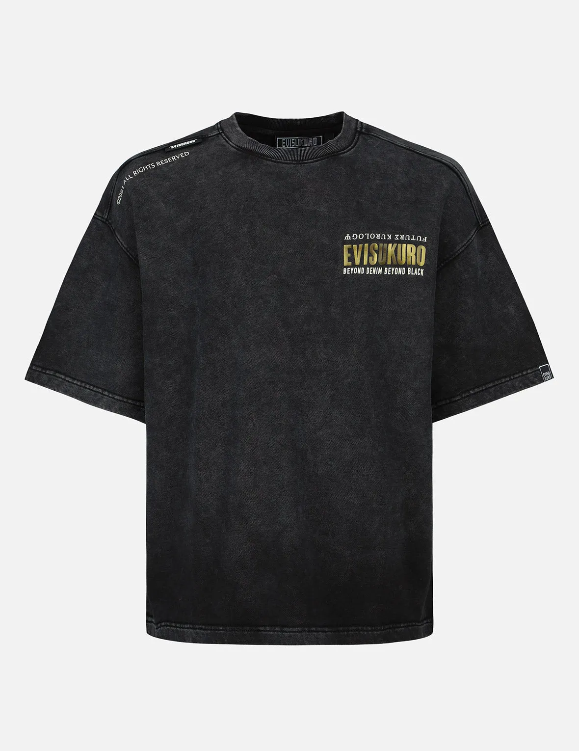 Callgrayphy Logo Print Washed T-Shirt