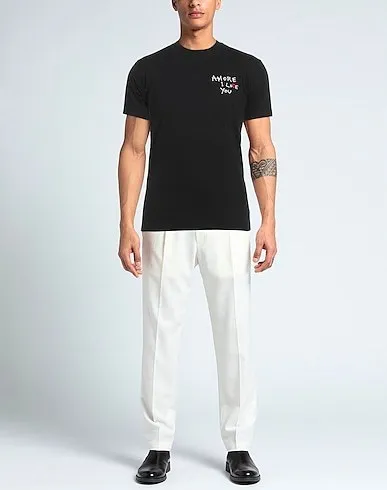 D SQUARED2  |Pullovers Cotton Short Sleeves Logo Luxury T-Shirts