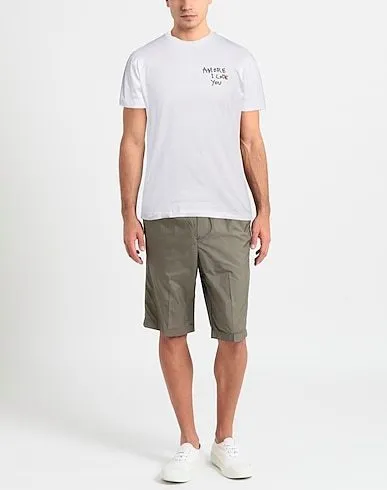 D SQUARED2  |Pullovers Cotton Short Sleeves Logo Luxury T-Shirts
