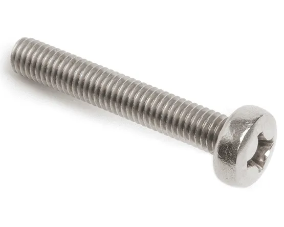 M2 x 10mm Phillips Pan Head Screws (DIN 7985H)  - A4 Stainless Steel