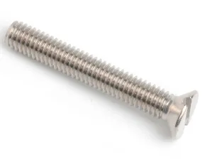 M4 X 4 SLOT COUNTERSUNK MACHINE SCREW DIN 963 A2 STAINLESS STEEL