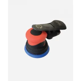 Master Palm 5"  Heavy Duty Dual Action Orbital Palm Pneumatic Air Sander With Central Dust Collect, 1.2hp, 11000 Rpm