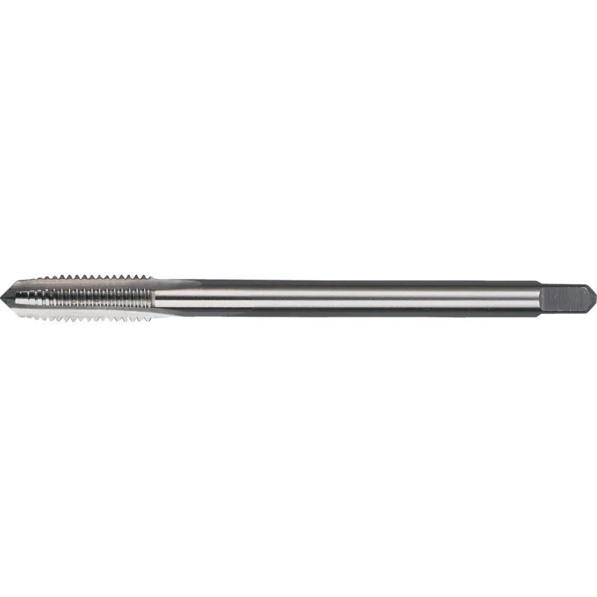 Plug Tap, Straight Flute Extension, 8mm x 1.25mm, High Speed Steel, Metric Coarse, Bright