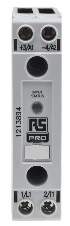 RS PRO Solid State Relay, 30 A Load, DIN Rail Mount, 530 V rms Load, 280 V ac Control