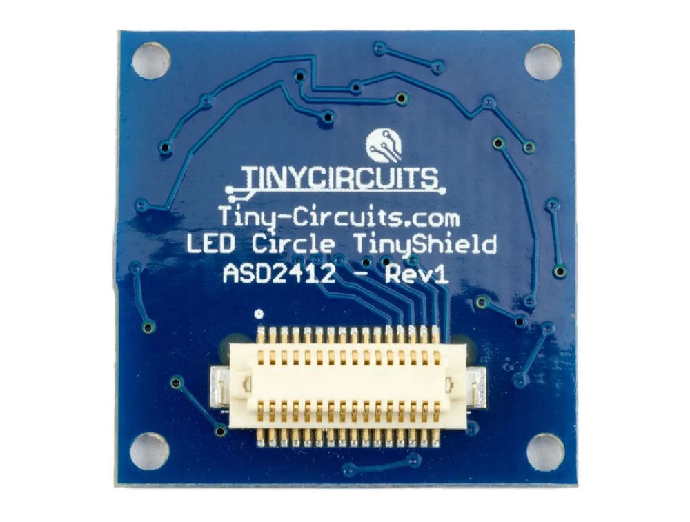 TinyShield Circle Edge LED Board - Red [Discontinued]
