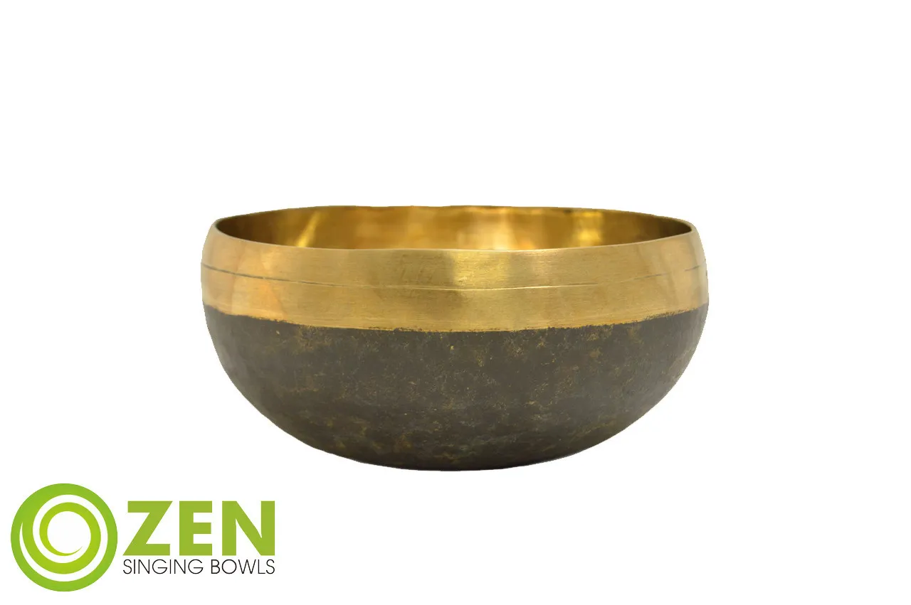 Zen Master Meditation ZMM450 F#/C Note Singing Bowl 6.5" #zmm450f582